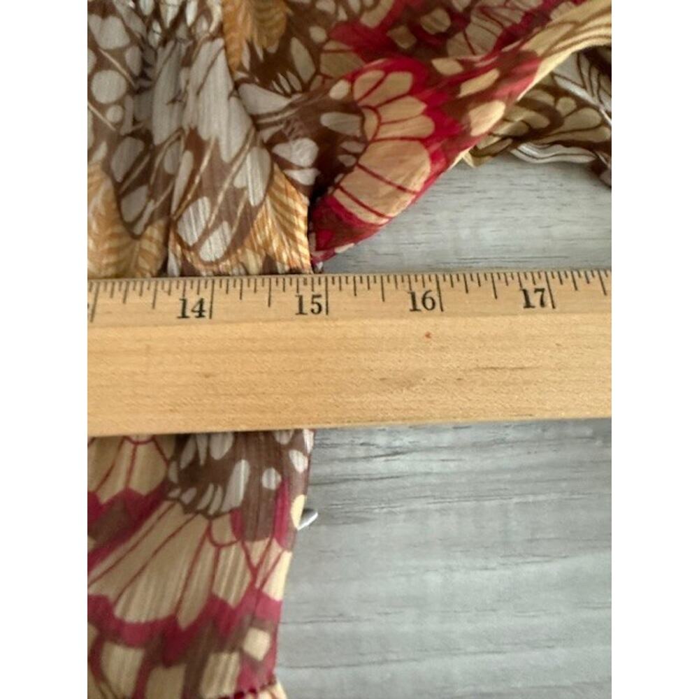 Willow & Clay Women's BOHO Lined Long Sleeve Maxi Dress - Size Small - Picture 6 of 16